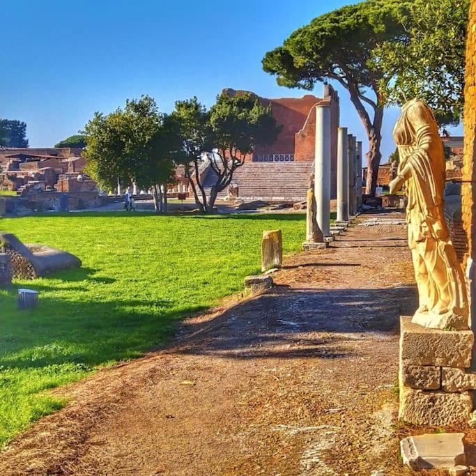 Per Antiqua Itinere Lägenhet Ostia Antica Exteriör bild