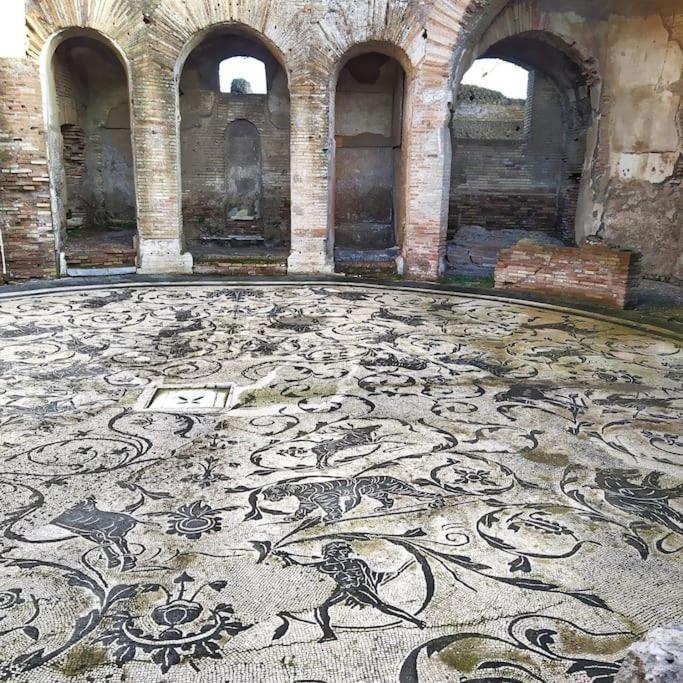 Per Antiqua Itinere Lägenhet Ostia Antica Exteriör bild