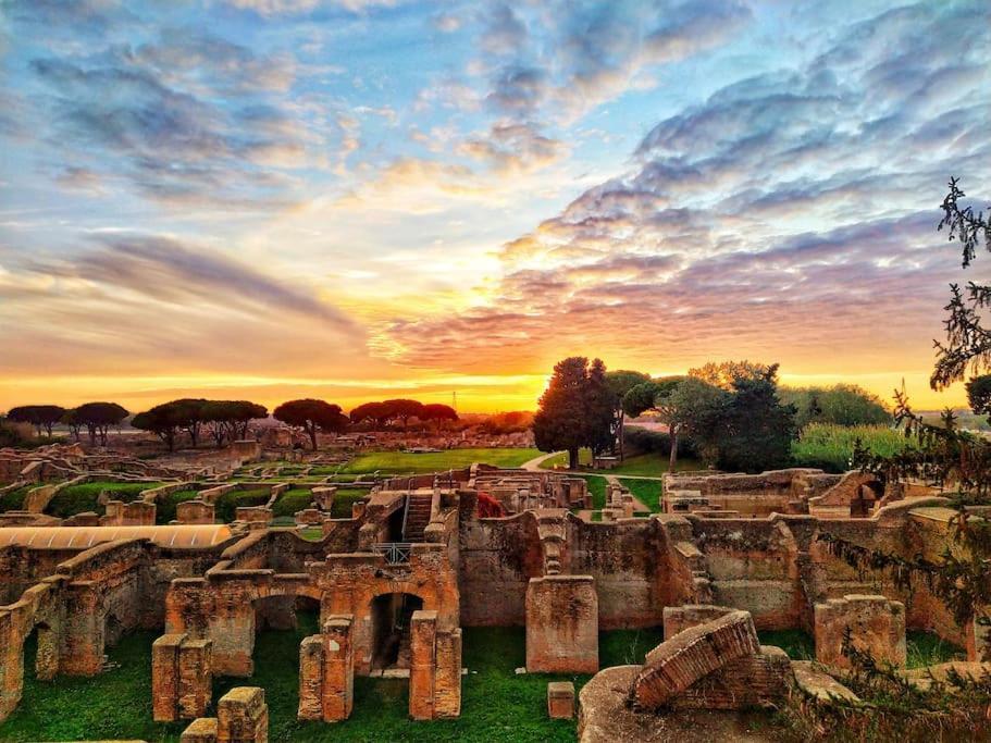Per Antiqua Itinere Lägenhet Ostia Antica Exteriör bild