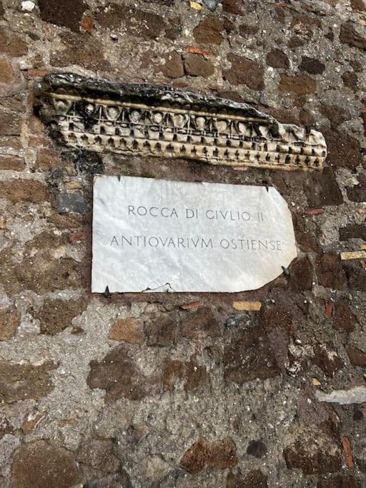 Per Antiqua Itinere Lägenhet Ostia Antica Exteriör bild