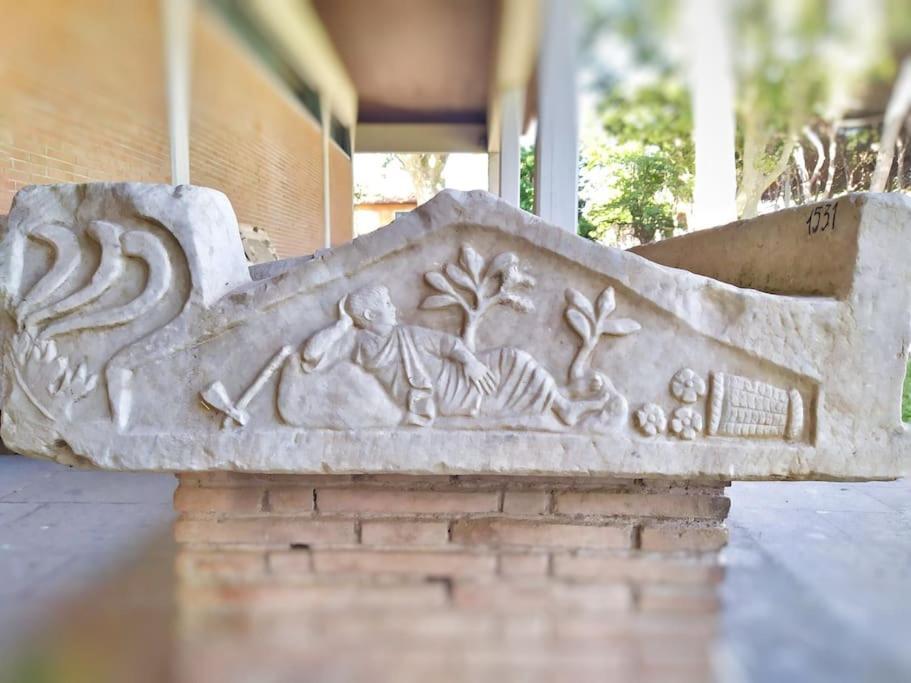 Per Antiqua Itinere Lägenhet Ostia Antica Exteriör bild